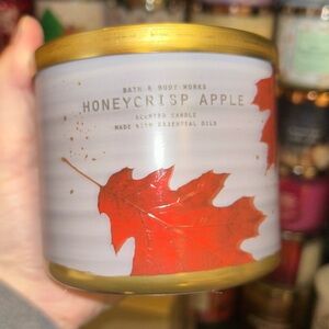 Bath and Body Works Honey Crisp Apple 3 Wick Candle